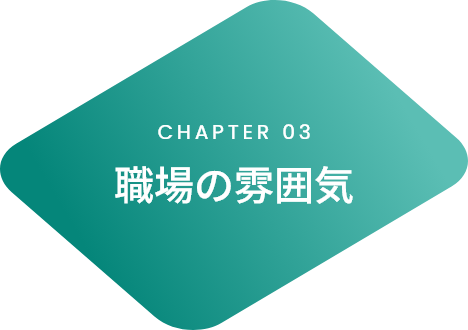 CHAPTER03 職場の雰囲気